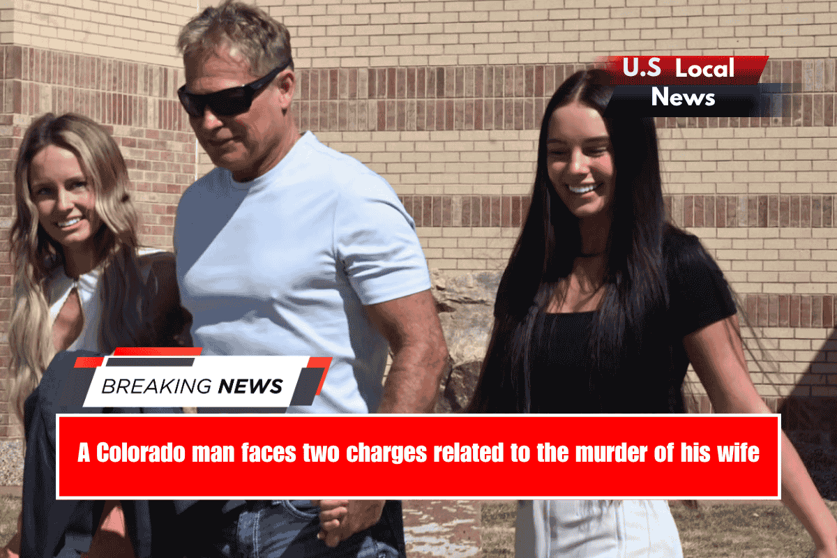 A Colorado man faces two charges related to the murder of his wife