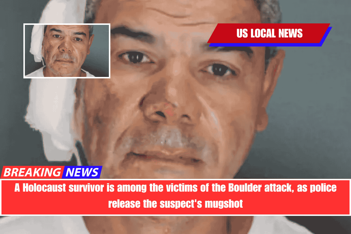 A Holocaust survivor is among the victims of the Boulder attack, as police release the suspect's mugshot