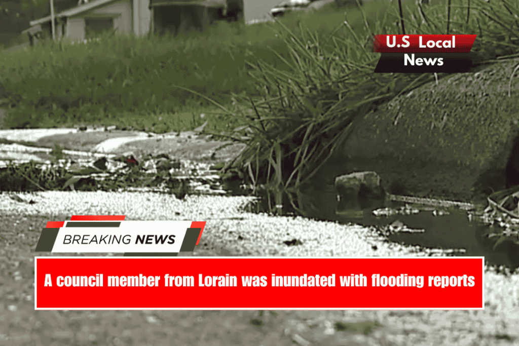 A council member from Lorain was inundated with flooding reports
