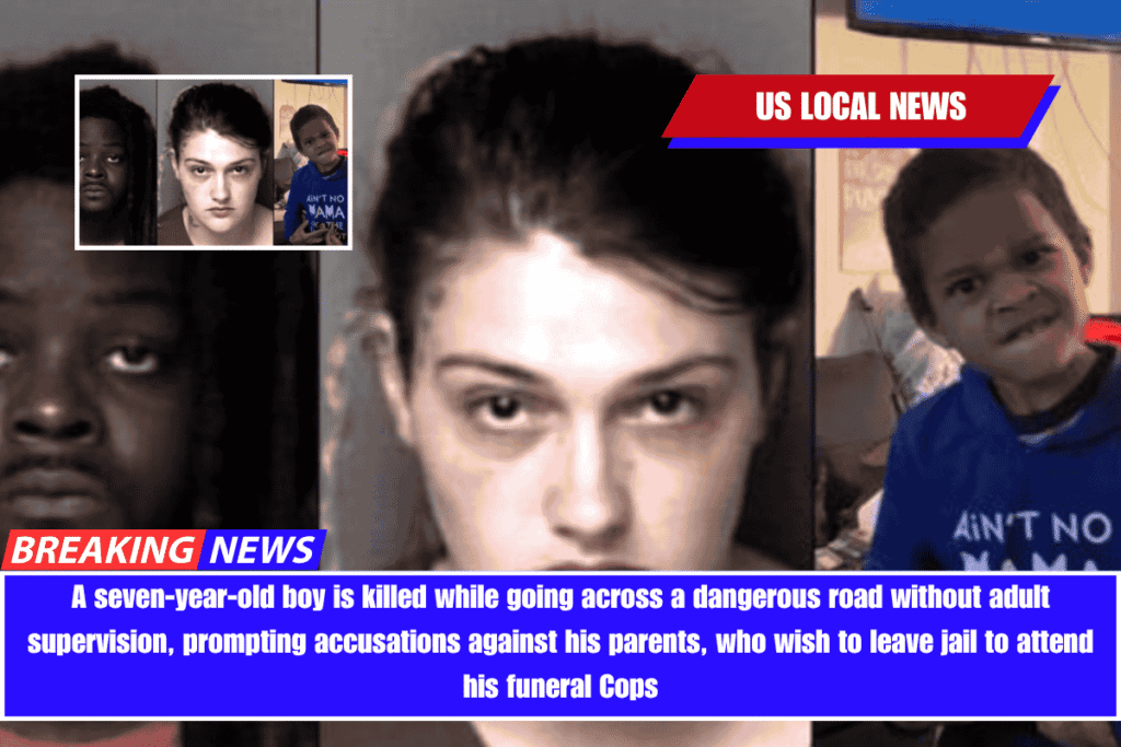A seven-year-old boy is killed while going across a dangerous road without adult supervision, prompting accusations against his parents, who wish to leave jail to attend his funeral Cops