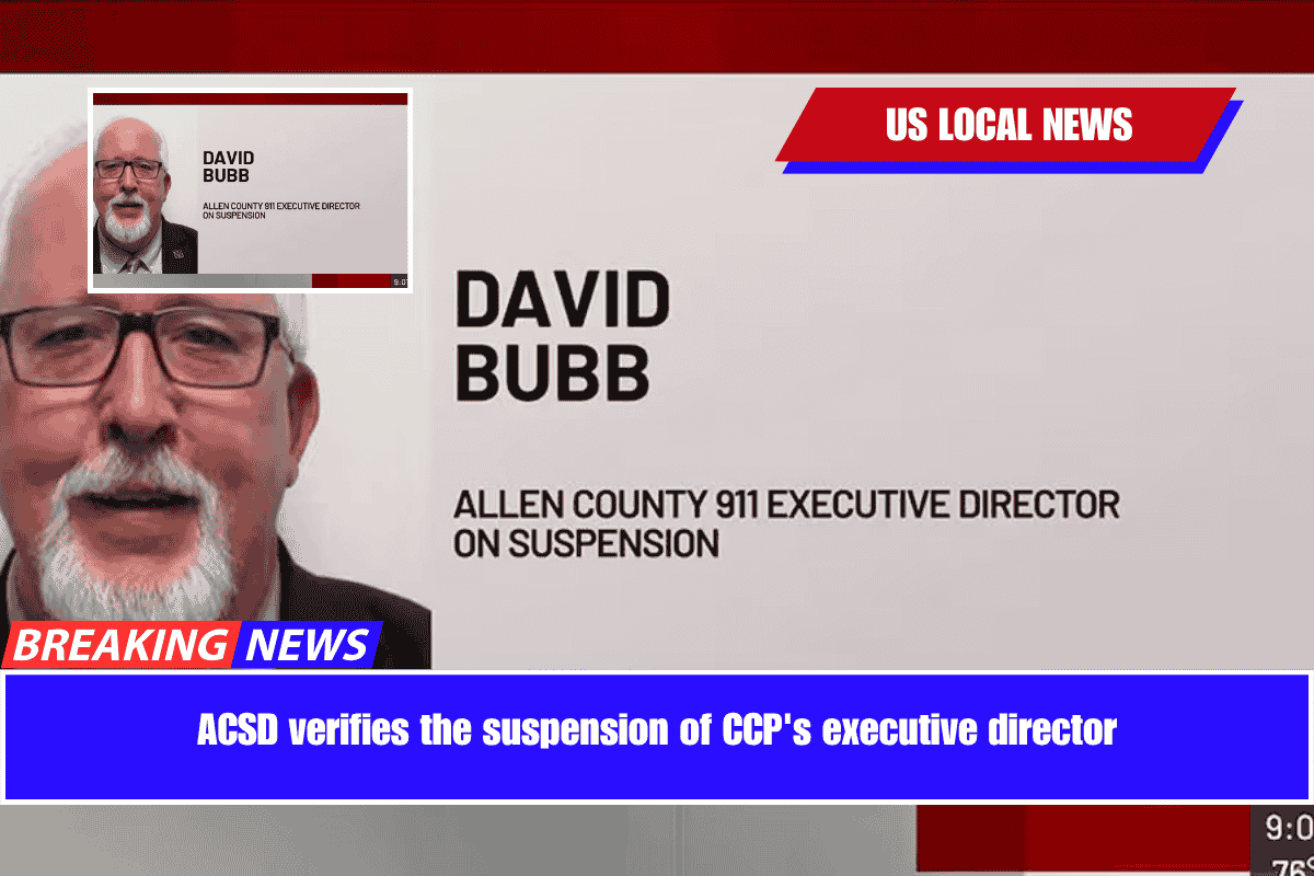 ACSD verifies the suspension of CCP's executive director