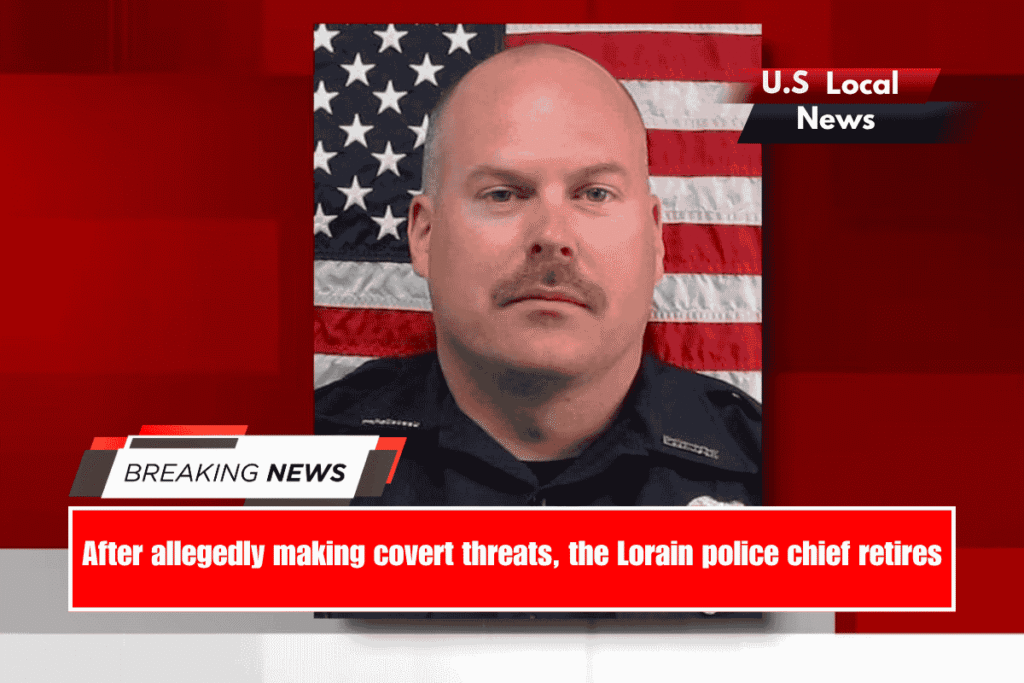 After allegedly making covert threats, the Lorain police chief retires
