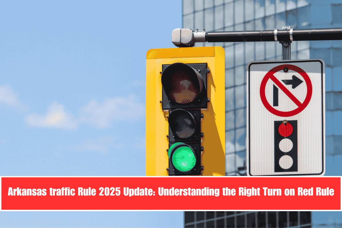 Arkansas traffic Rule 2025 Update Understanding the Right Turn on Red Rule