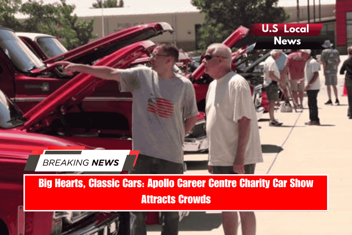 Big Hearts, Classic Cars Apollo Career Centre Charity Car Show Attracts Crowds
