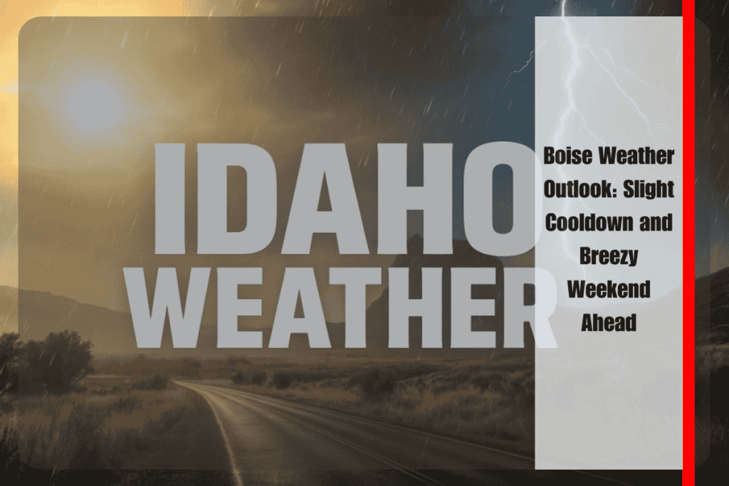 Boise Weather Outlook Slight Cooldown and Breezy Weekend Ahead