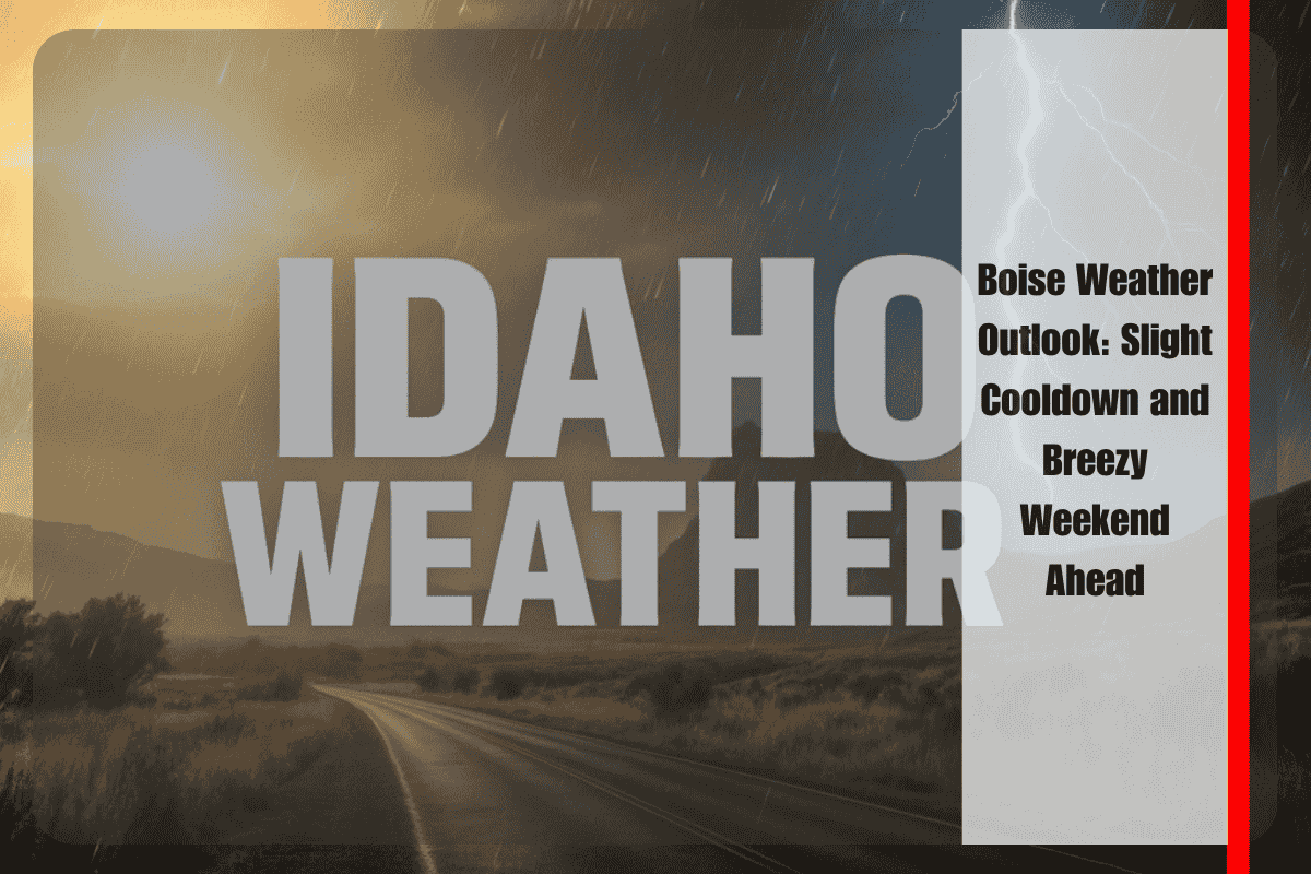 Boise Weather Outlook Slight Cooldown and Breezy Weekend Ahead