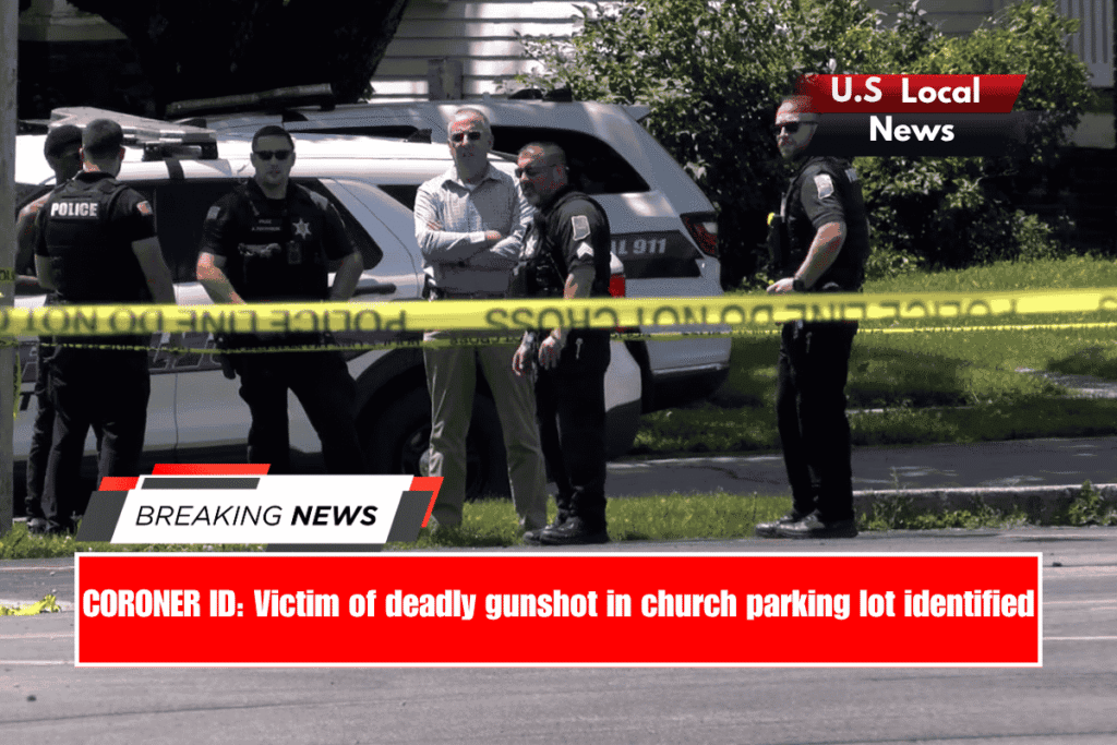 CORONER ID Victim of deadly gunshot in church parking lot identified
