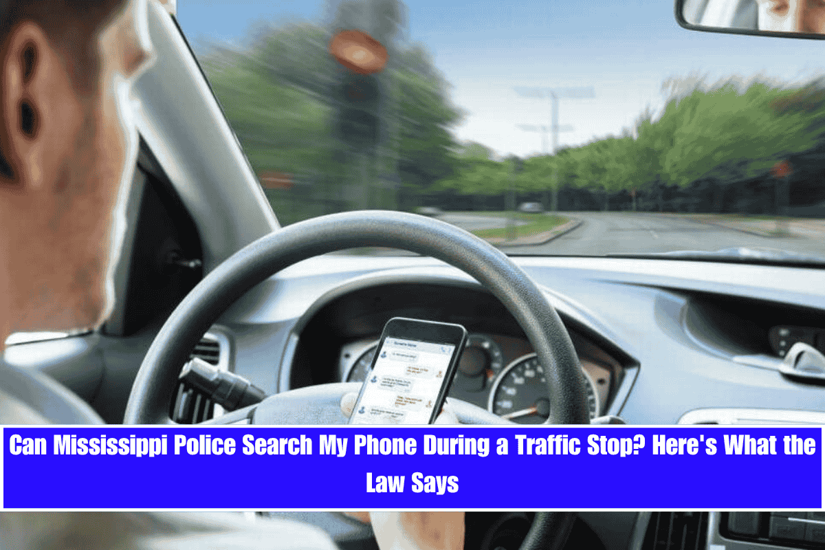 Can Mississippi Police Search My Phone During a Traffic Stop Here's What the Law Says