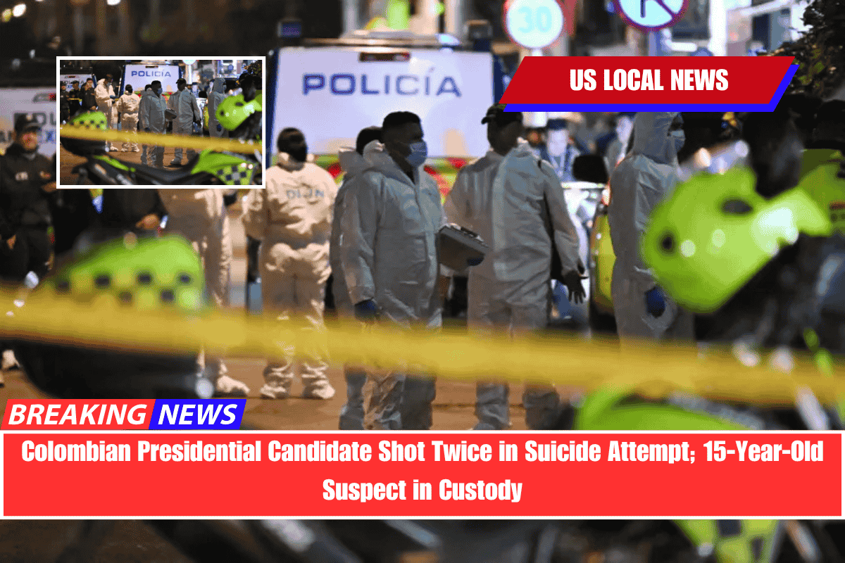 Colombian Presidential Candidate Shot Twice in Suicide Attempt; 15-Year-Old Suspect in Custody