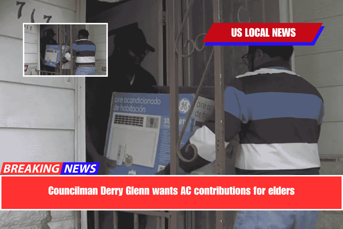 Councilman Derry Glenn wants AC contributions for elders