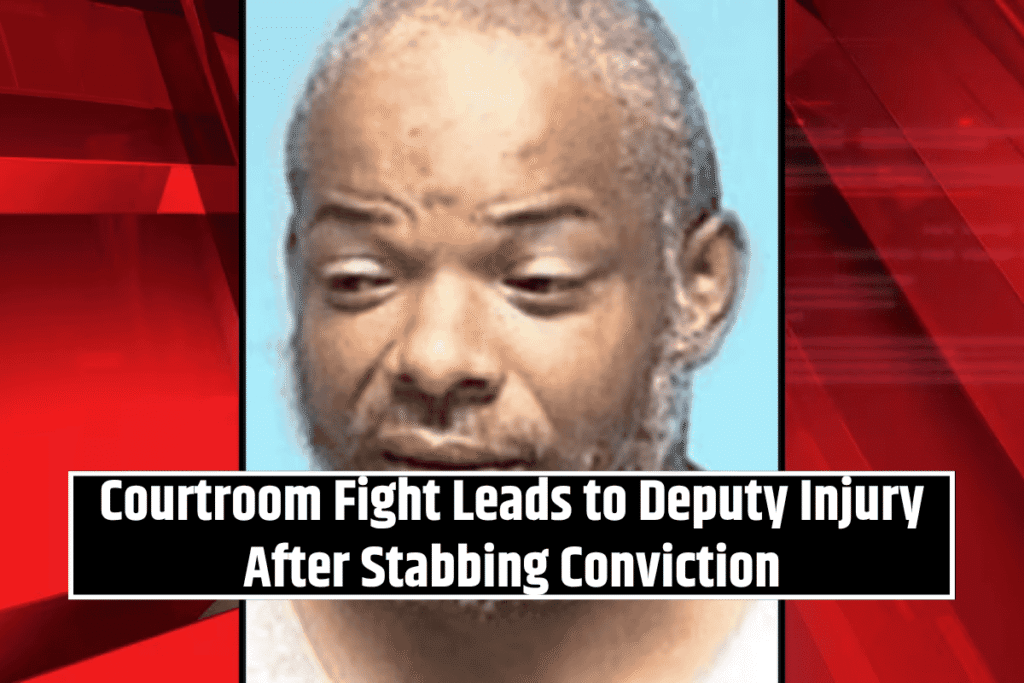 Courtroom Fight Leads to Deputy Injury After Stabbing Conviction