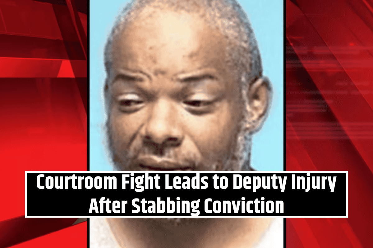 Courtroom Fight Leads to Deputy Injury After Stabbing Conviction