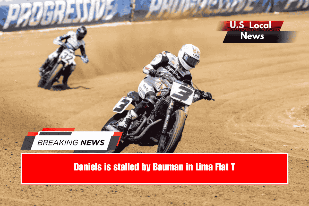 Daniels is stalled by Bauman in Lima Flat T