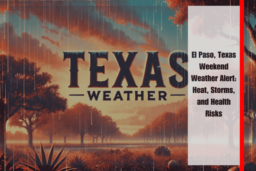 El Paso, Texas Weekend Weather Alert Heat, Storms, and Health Risks