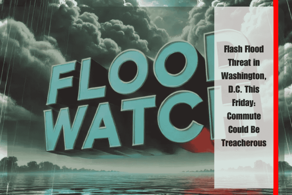 Flash Flood Threat in Washington, D.C. This Friday Commute Could Be Treacherous