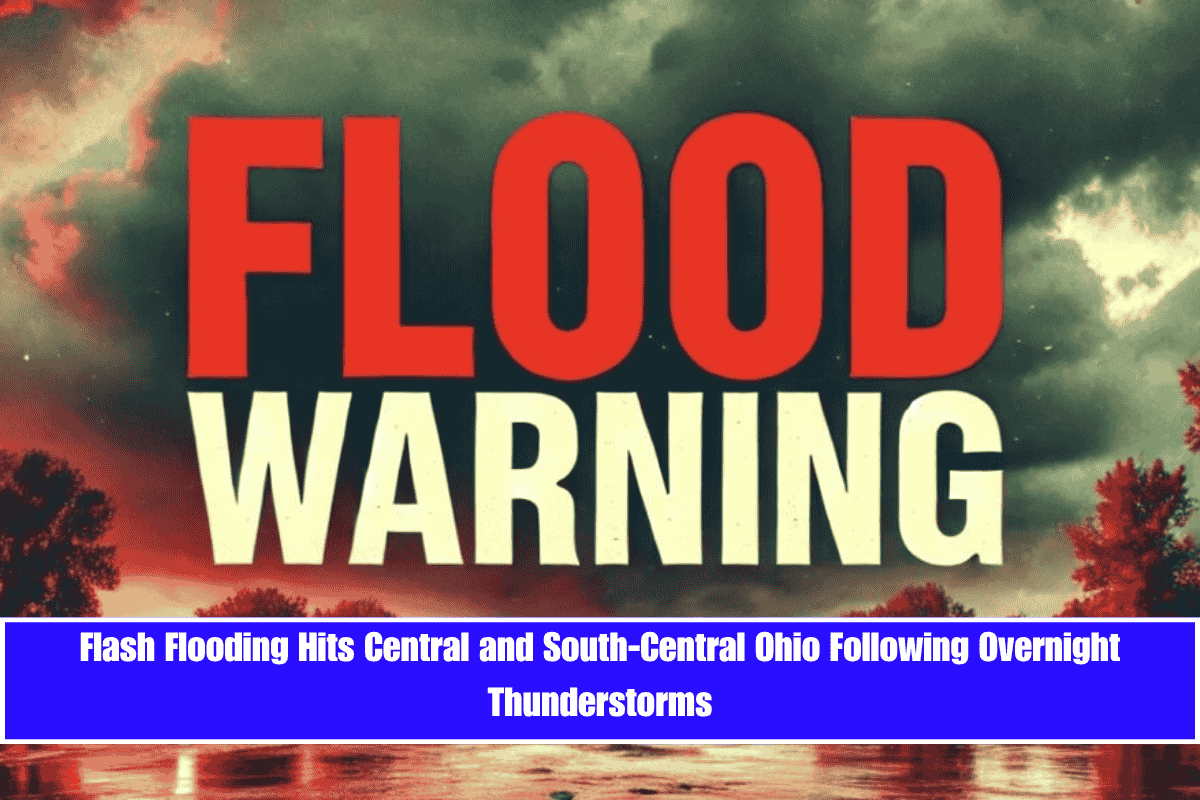 Flash Flooding Hits Central and South-Central Ohio Following Overnight Thunderstorms