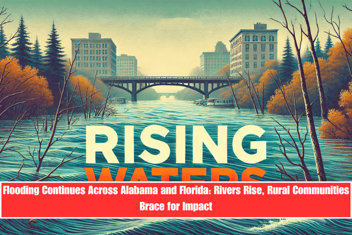 Flooding Continues Across Alabama and Florida Rivers Rise, Rural Communities Brace for Impact