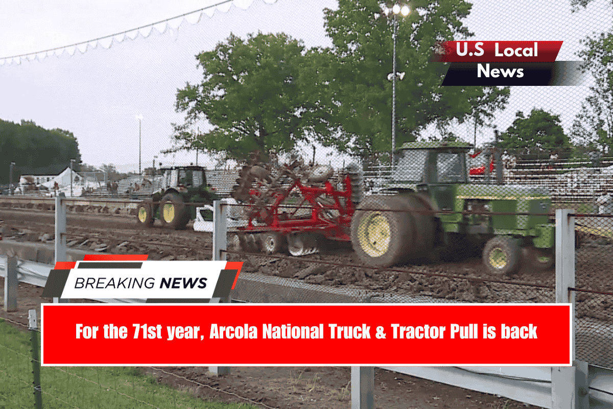 For the 71st year, Arcola National Truck & Tractor Pull is back