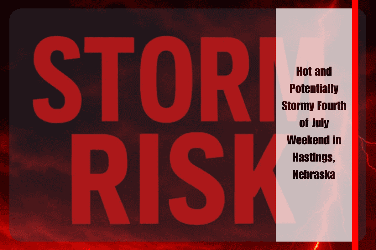 Hot and Potentially Stormy Fourth of July Weekend in Hastings, Nebraska