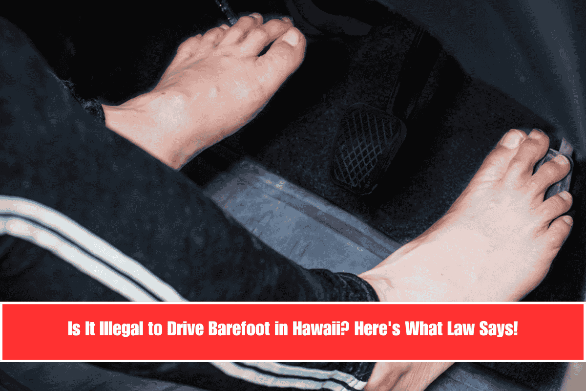 Is It Illegal to Drive Barefoot in Hawaii Here's What Law Says!