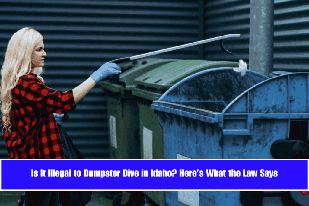Is It Illegal to Dumpster Dive in Idaho Here’s What the Law Says