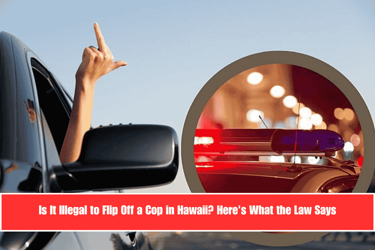 Is It Illegal to Flip Off a Cop in Hawaii Here's What the Law Says