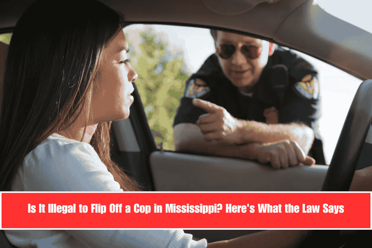 Is It Illegal to Flip Off a Cop in Mississippi Here's What the Law Says