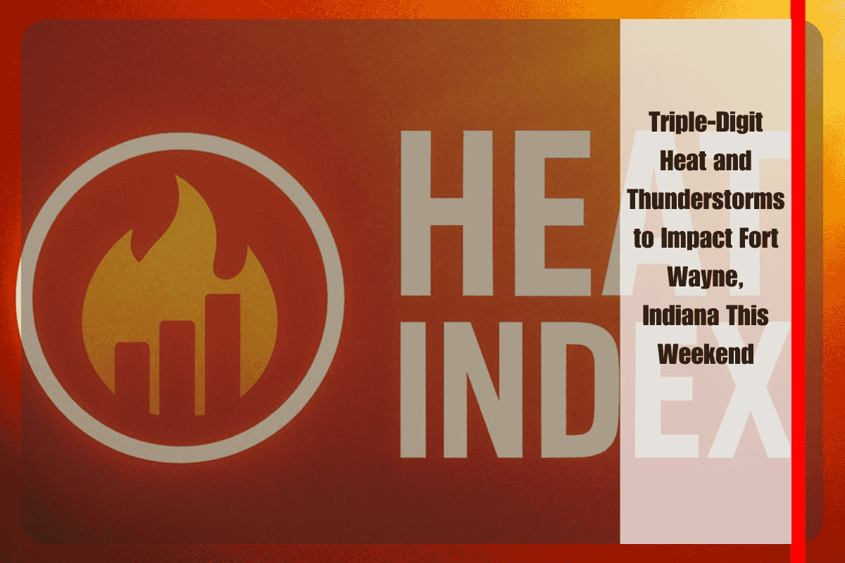 Triple-Digit Heat and Thunderstorms to Impact Fort Wayne, Indiana This Weekend