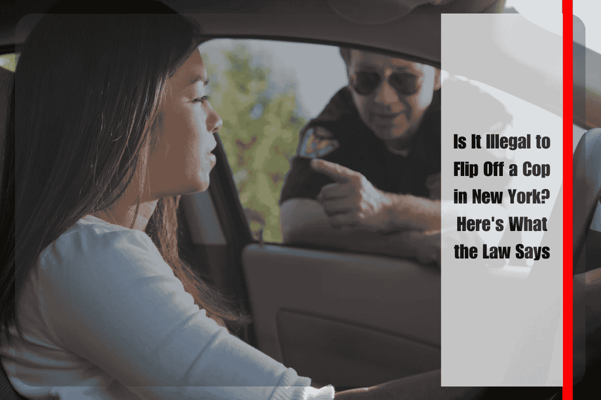 Is It Illegal to Flip Off a Cop in New York Here's What the Law Says
