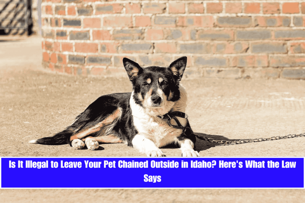 Is It Illegal to Leave Your Pet Chained Outside in Idaho Here's What the Law Says