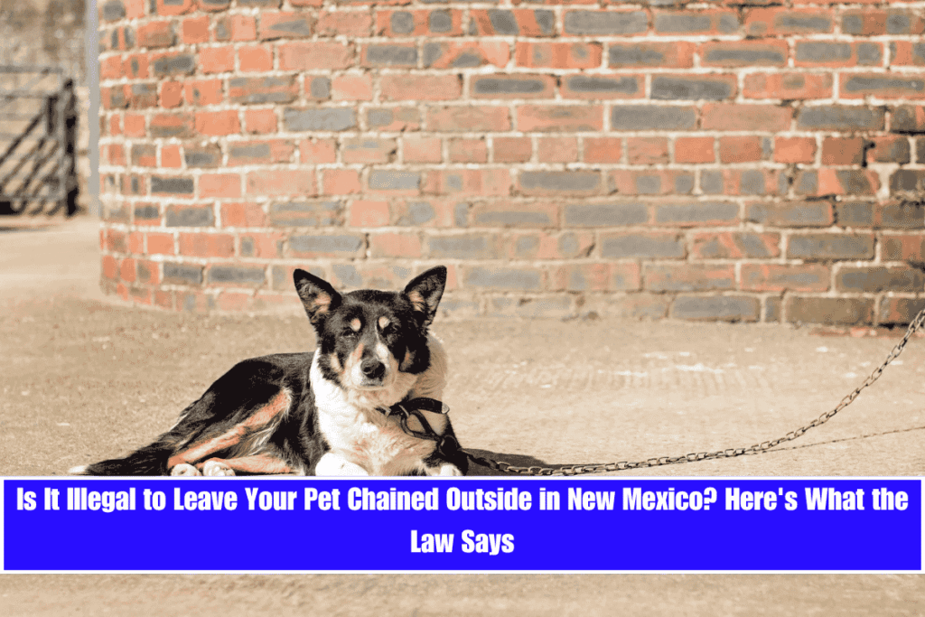 Is It Illegal to Leave Your Pet Chained Outside in New Mexico Here's What the Law Says