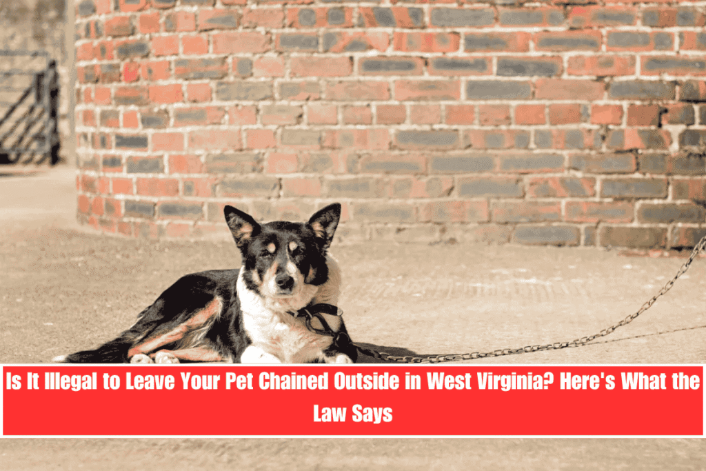Is It Illegal to Leave Your Pet Chained Outside in West Virginia Here's What the Law Says