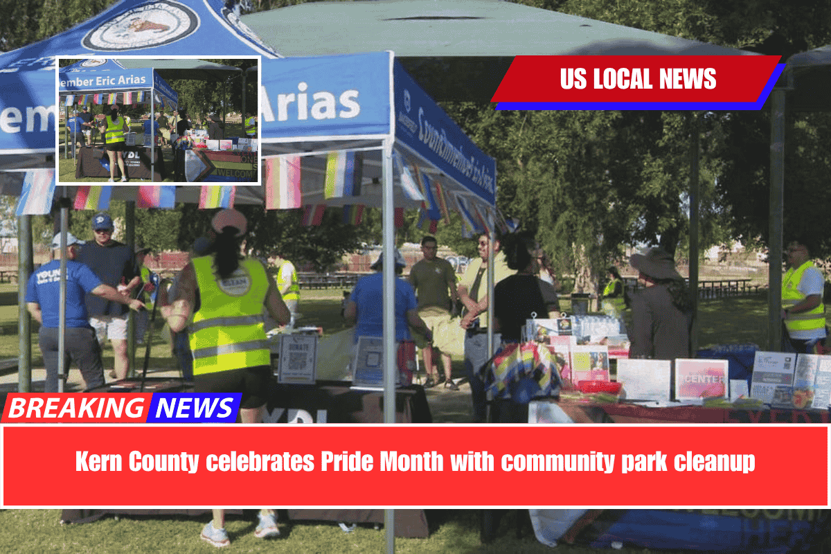 Kern County celebrates Pride Month with community park cleanup