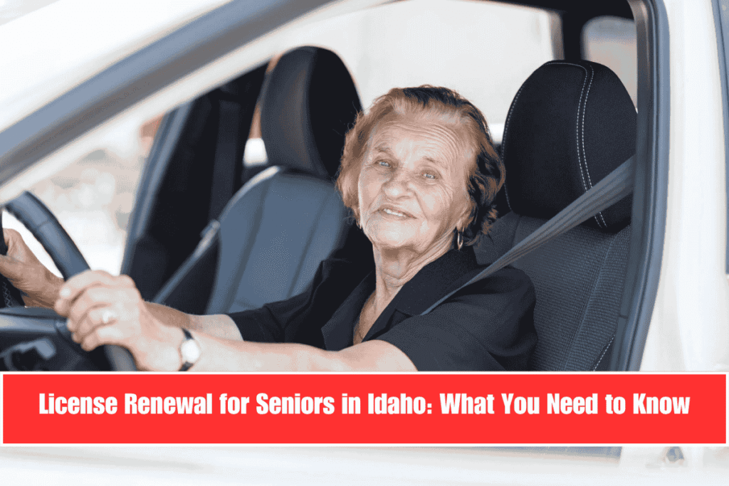 License Renewal for Seniors in Idaho What You Need to Know
