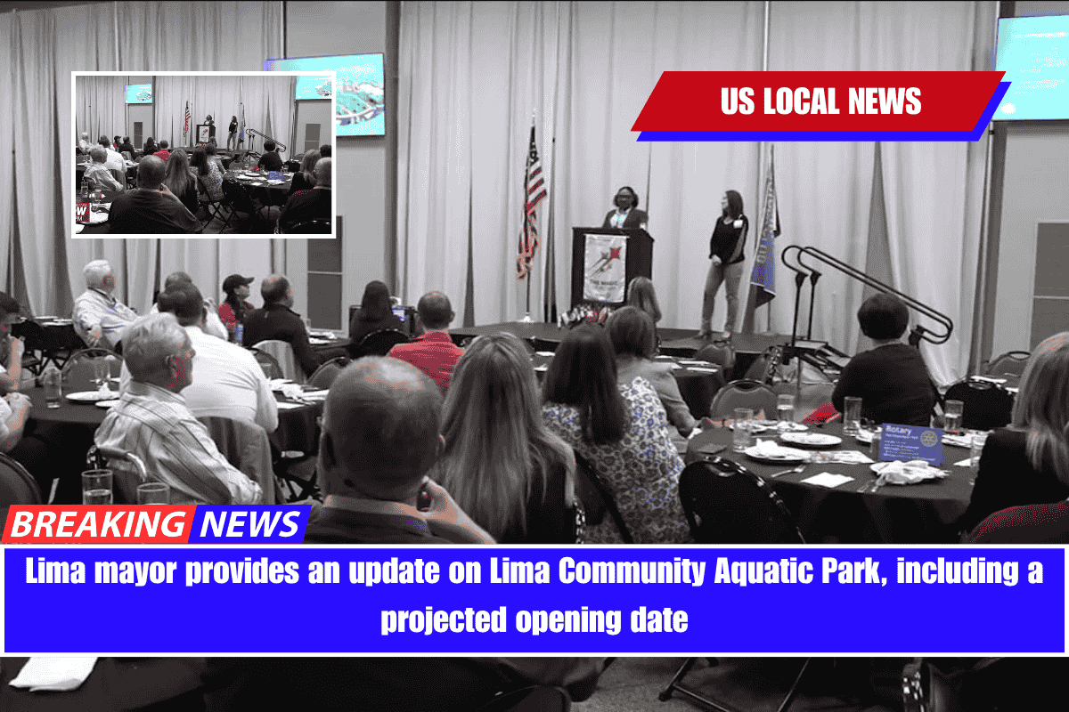 Lima mayor provides an update on Lima Community Aquatic Park, including a projected opening date