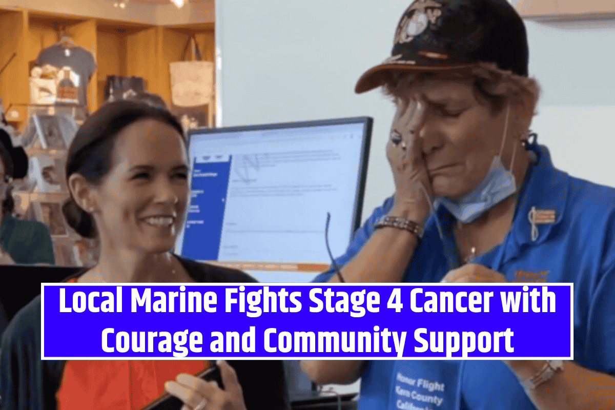 Local Marine Fights Stage 4 Cancer with Courage and Community Support