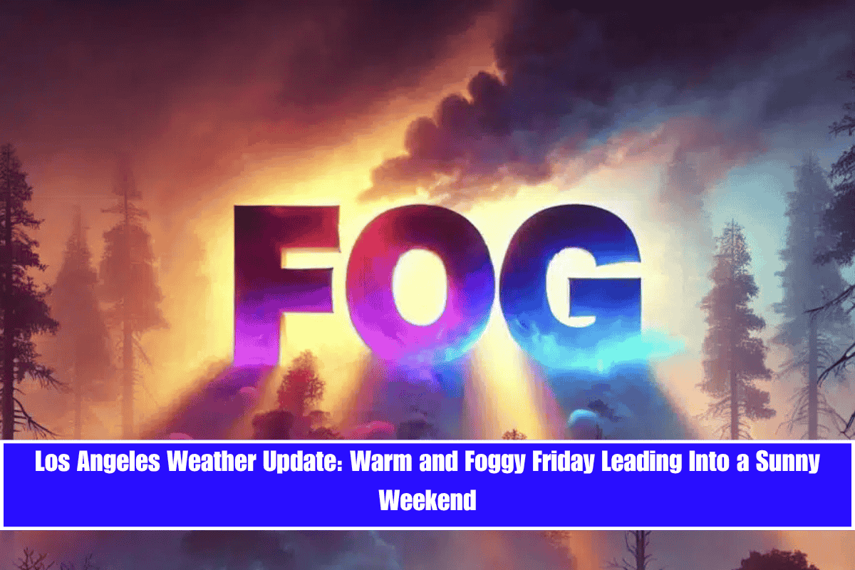 Los Angeles Weather Update Warm and Foggy Friday Leading Into a Sunny Weekend
