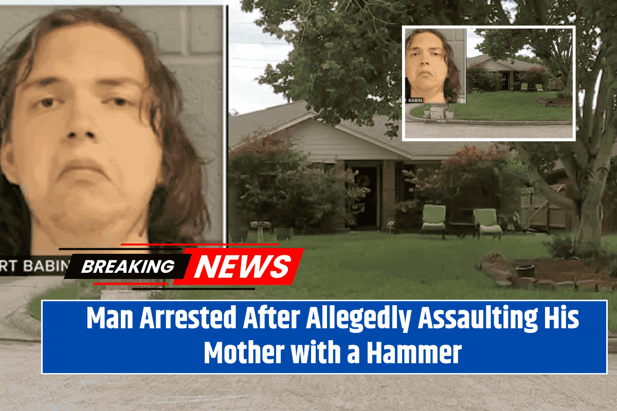 Man Arrested After Allegedly Assaulting His Mother with a Hammer