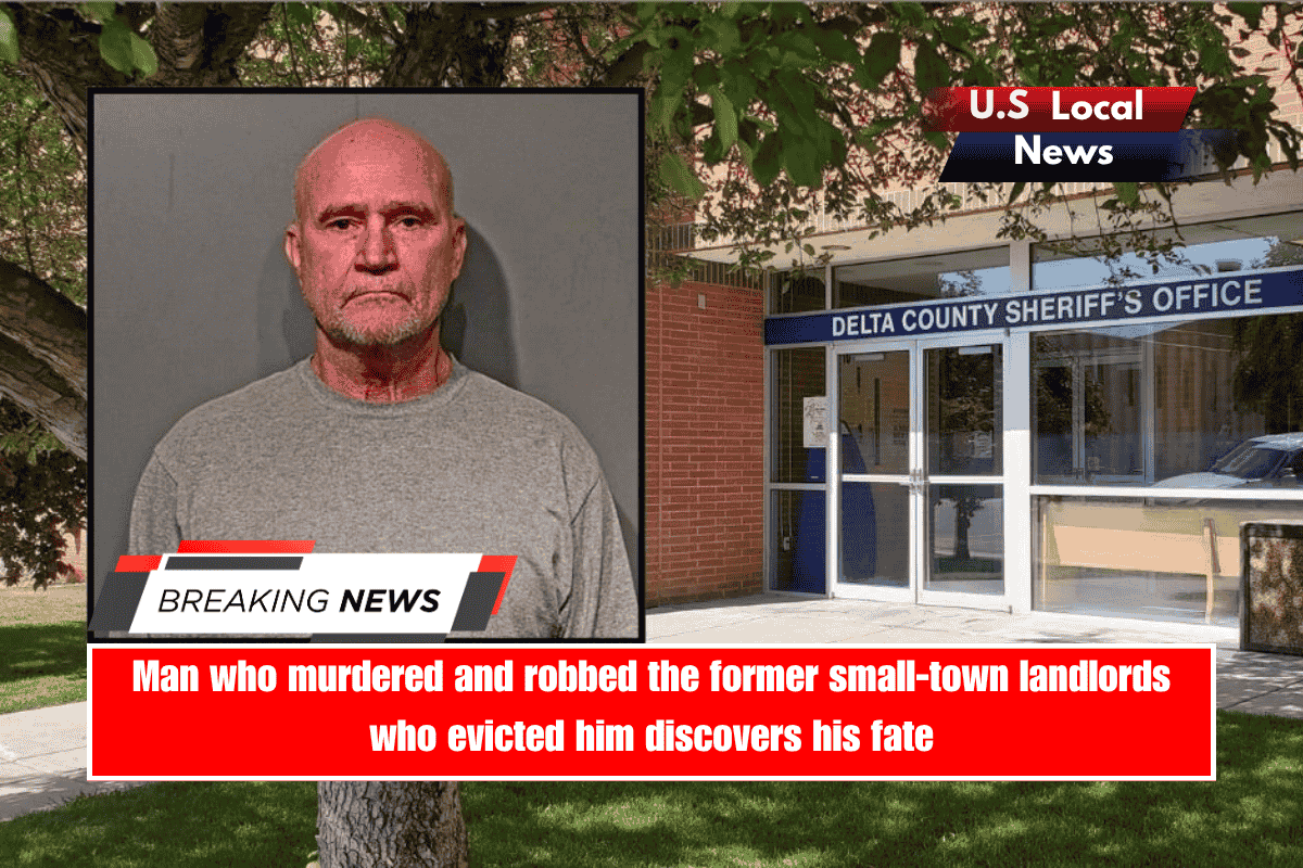 Man who murdered and robbed the former small-town landlords who evicted him discovers his fate