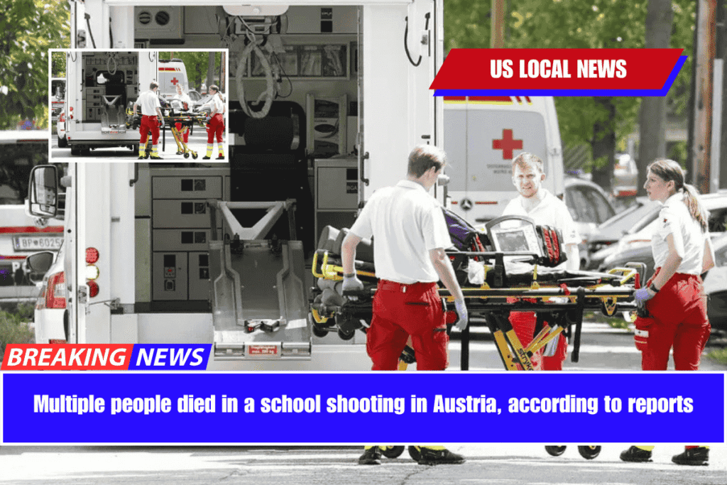 Multiple people died in a school shooting in Austria, according to reports