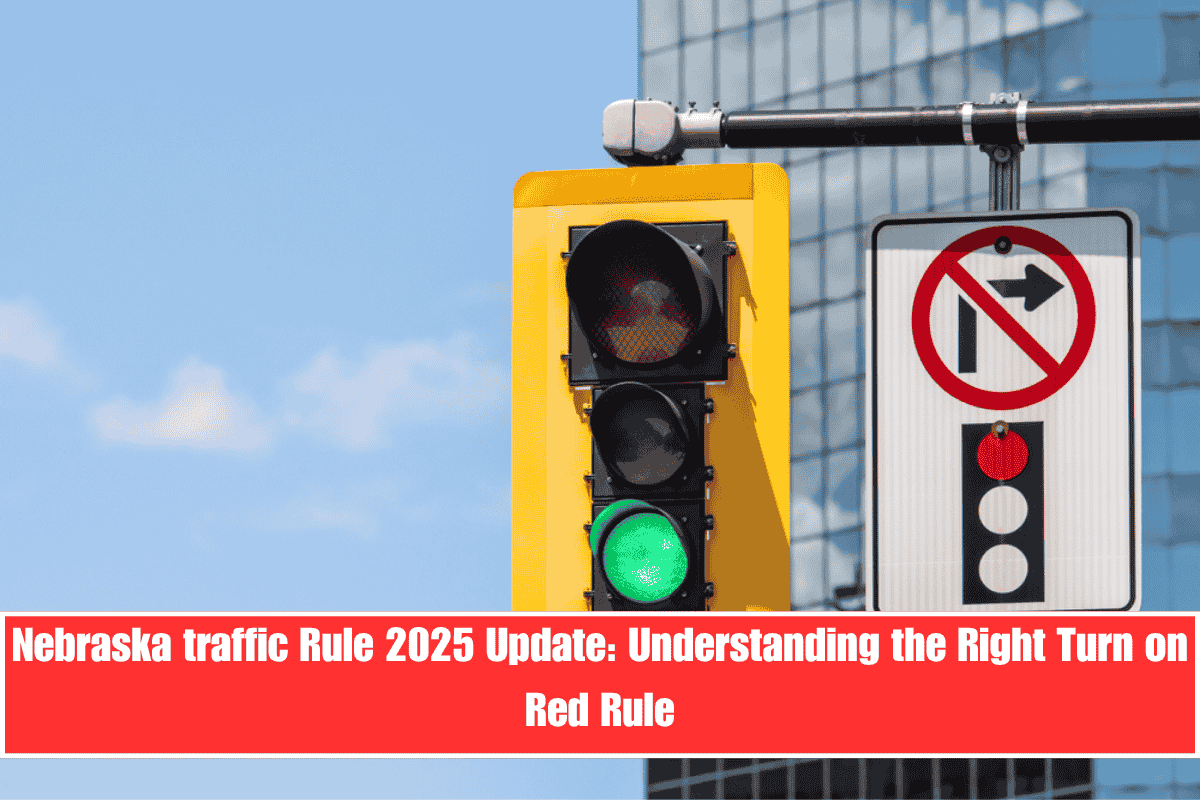 Nebraska traffic Rule 2025 Update Understanding the Right Turn on Red Rule