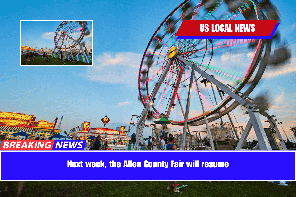 Next week, the Allen County Fair will resume