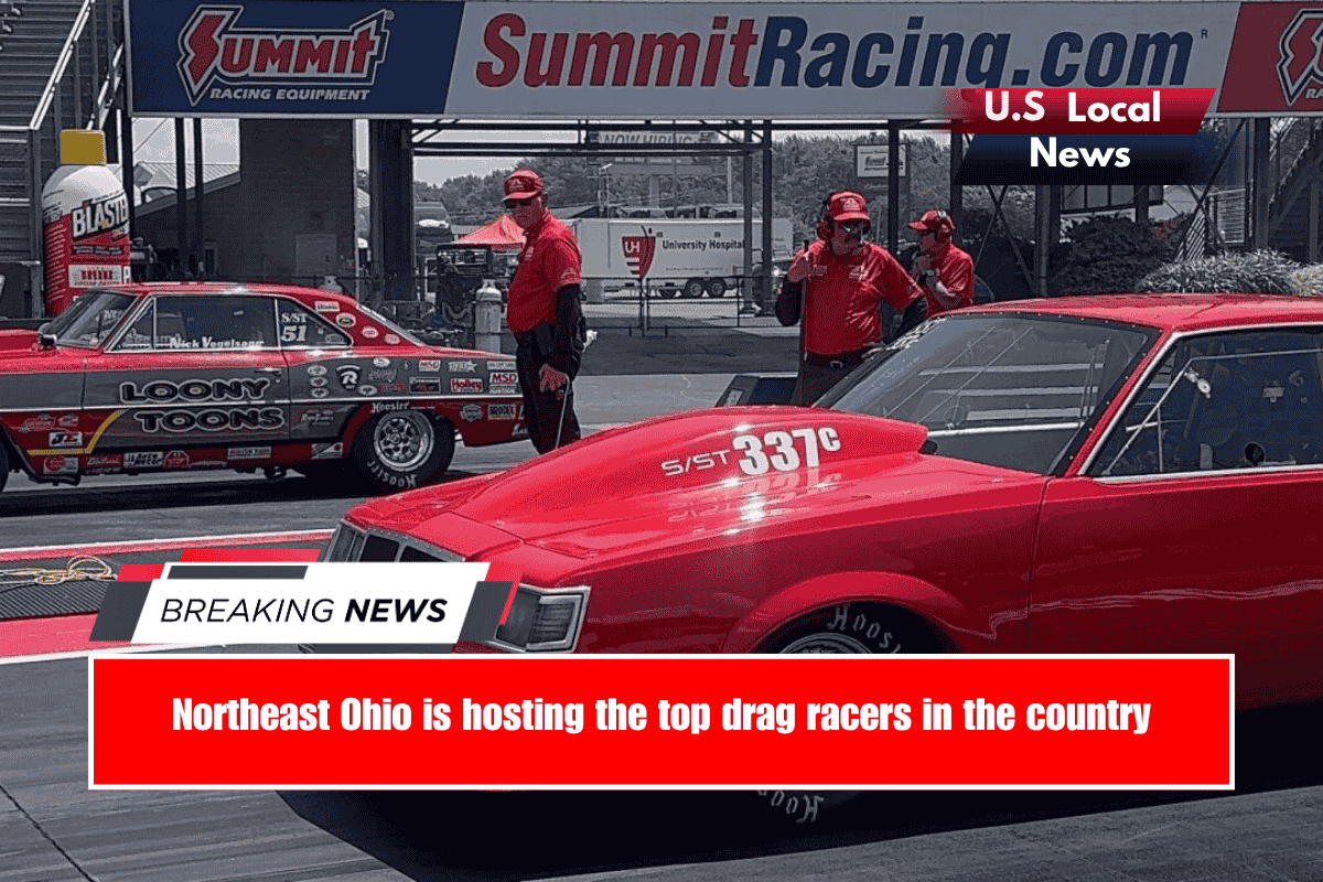 Northeast Ohio is hosting the top drag racers in the country