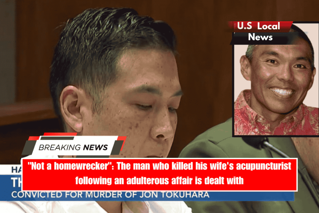 Not a homewrecker The man who killed his wife's acupuncturist following an adulterous affair is dealt with