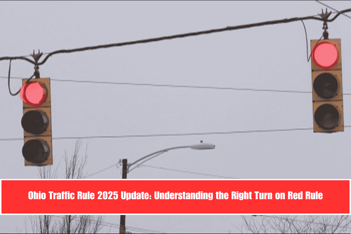 Ohio Traffic Rule 2025 Update: Understanding the Right Turn on Red Rule