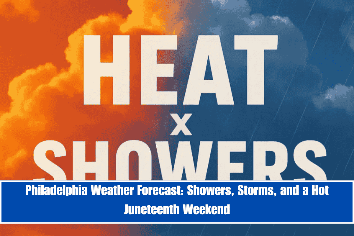 Philadelphia Weather Forecast Showers, Storms, and a Hot Juneteenth Weekend