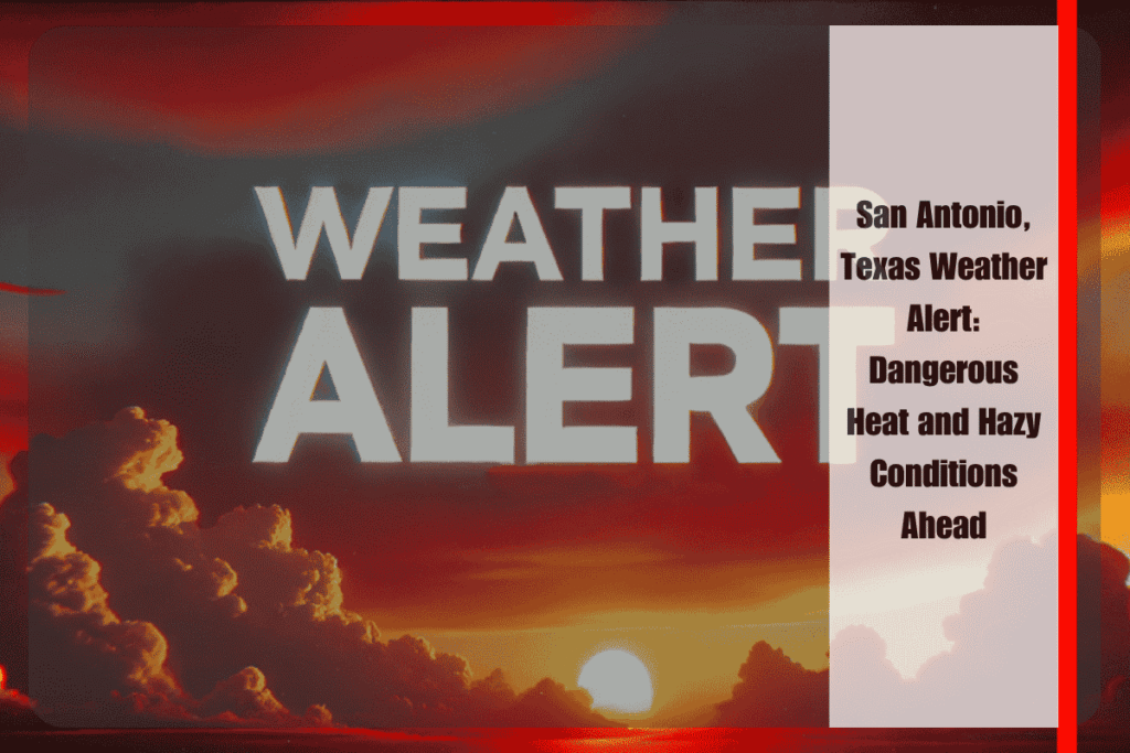 San Antonio, Texas Weather Alert Dangerous Heat and Hazy Conditions Ahead