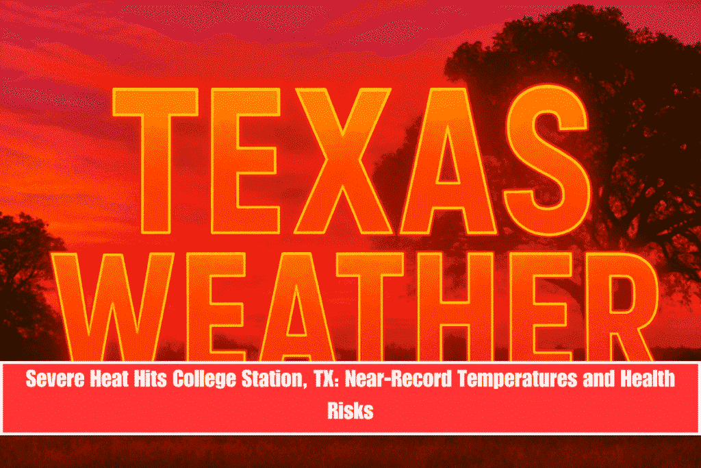 Severe Heat Hits College Station, TX Near-Record Temperatures and Health Risks