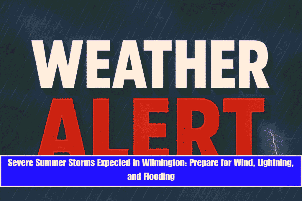 Severe Summer Storms Expected in Wilmington Prepare for Wind, Lightning, and Flooding