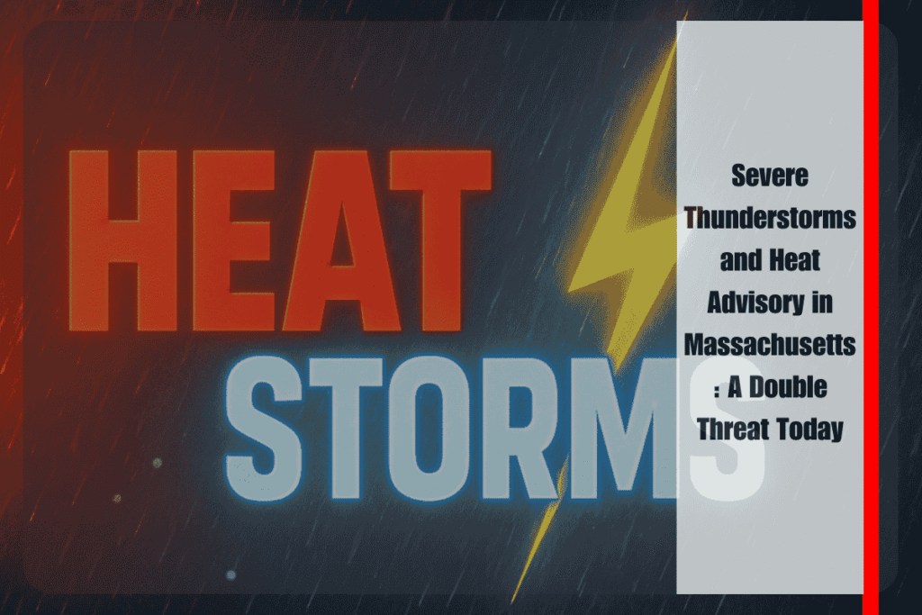 Severe Thunderstorms and Heat Advisory in Massachusetts A Double Threat Today